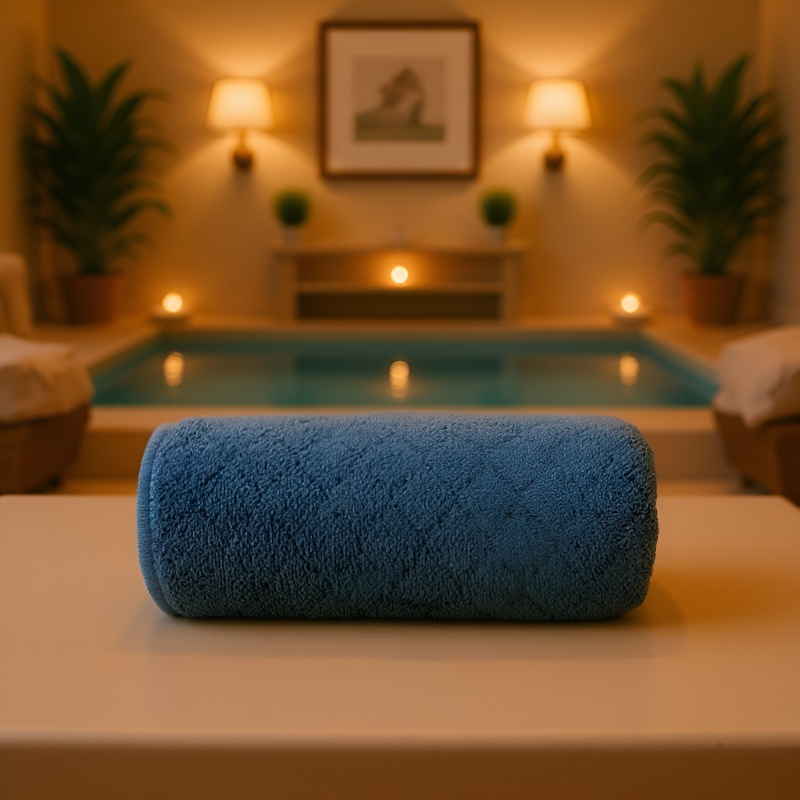 가정용 두꺼운 순면 타월 목욕 세안 머리 흡수 털 빠짐 없는 코랄 타월