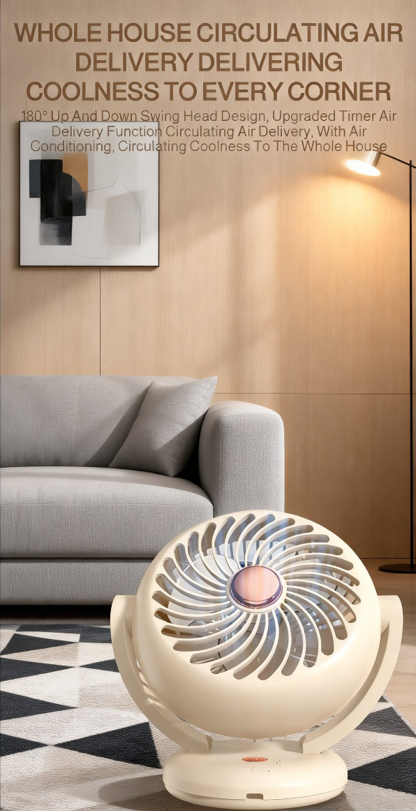 Mini USB fan with adjustable speed settings