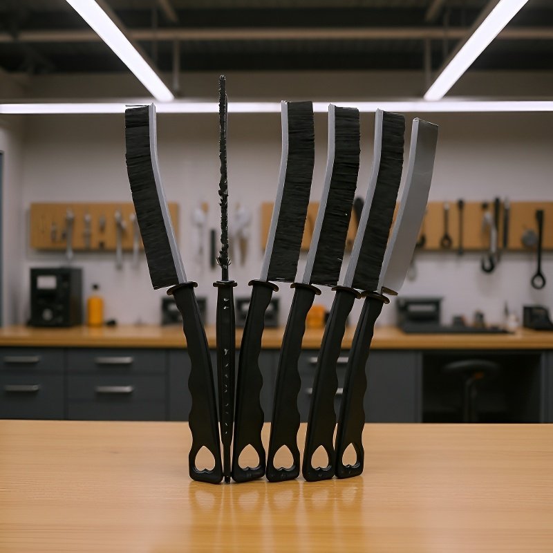 Gap Cleaning Brush Tool for Blinds, Window Tracks, and Kitchen Crevices, 235x20mm PP Material