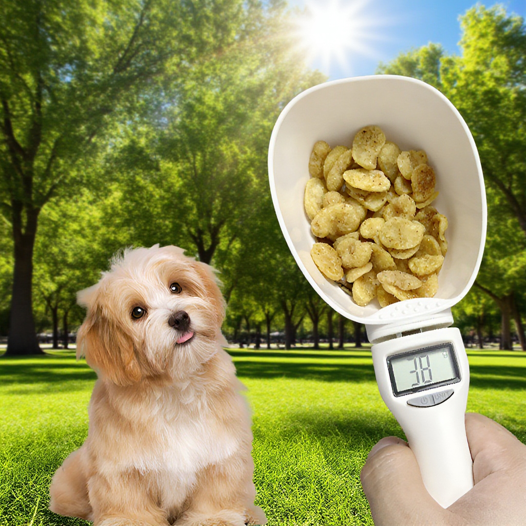 大型スプーン型電子スケール ペットフード計量スプーン