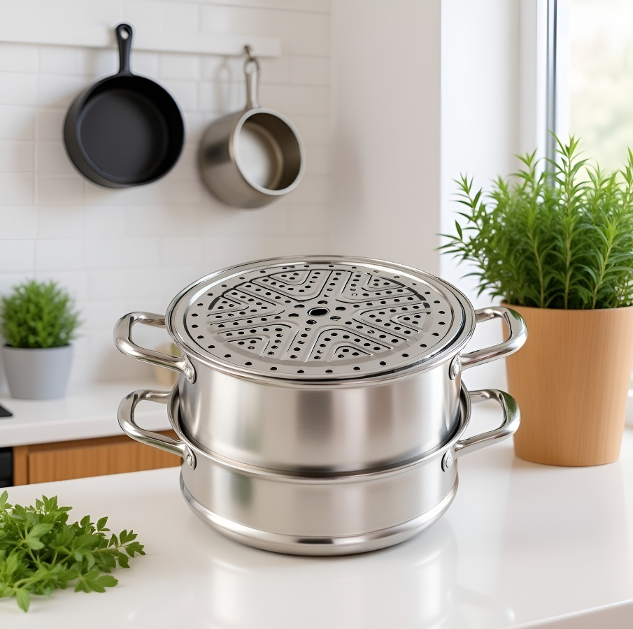 인체공학적 손잡이 대형 냄비