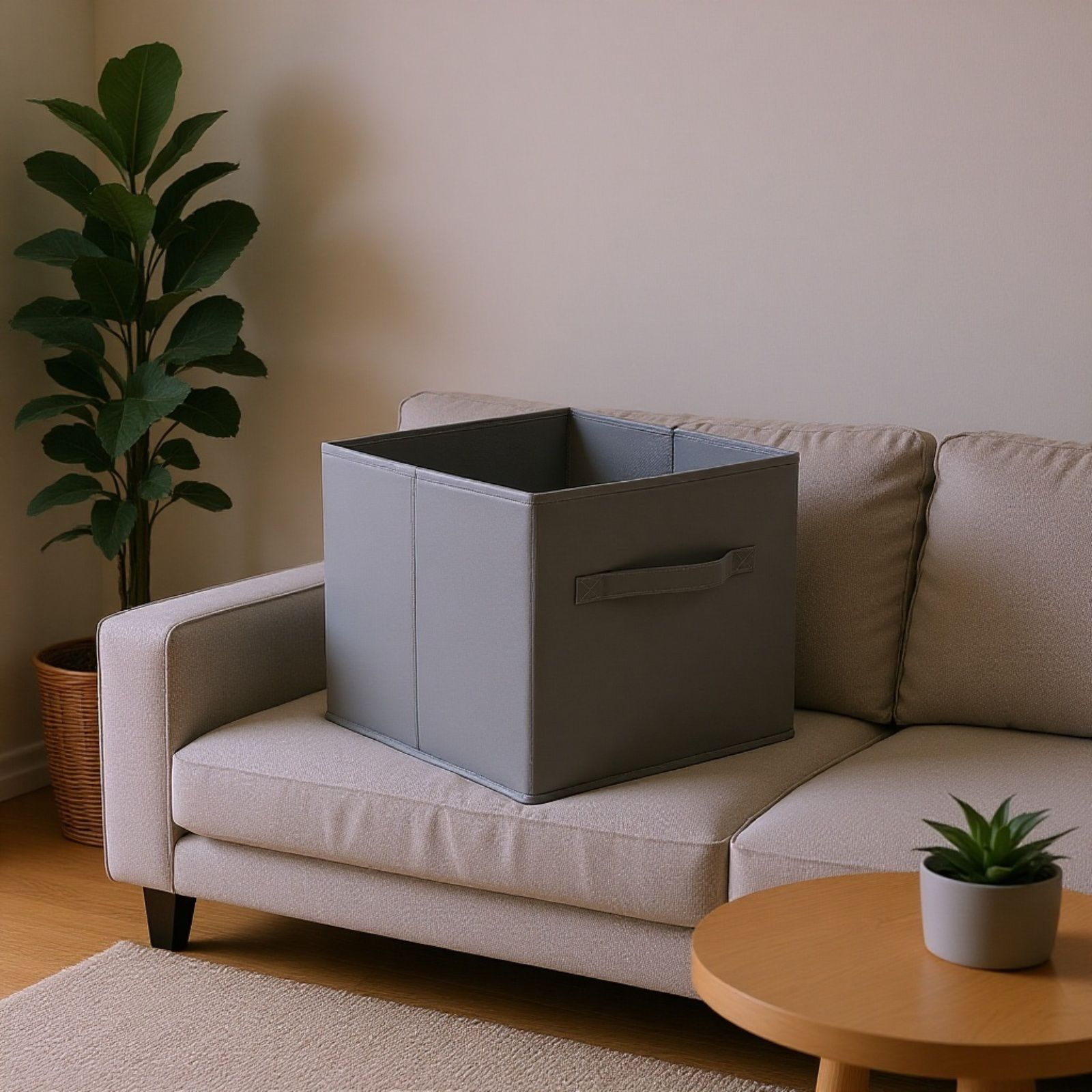 Multifunktionale, faltbare Aufbewahrungsbox für Schrank und Schreibtisch