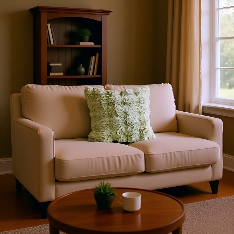 Weiche Plüsch-Kissenhüllen, einfarbig, dekorativ fürs Schlafzimmer