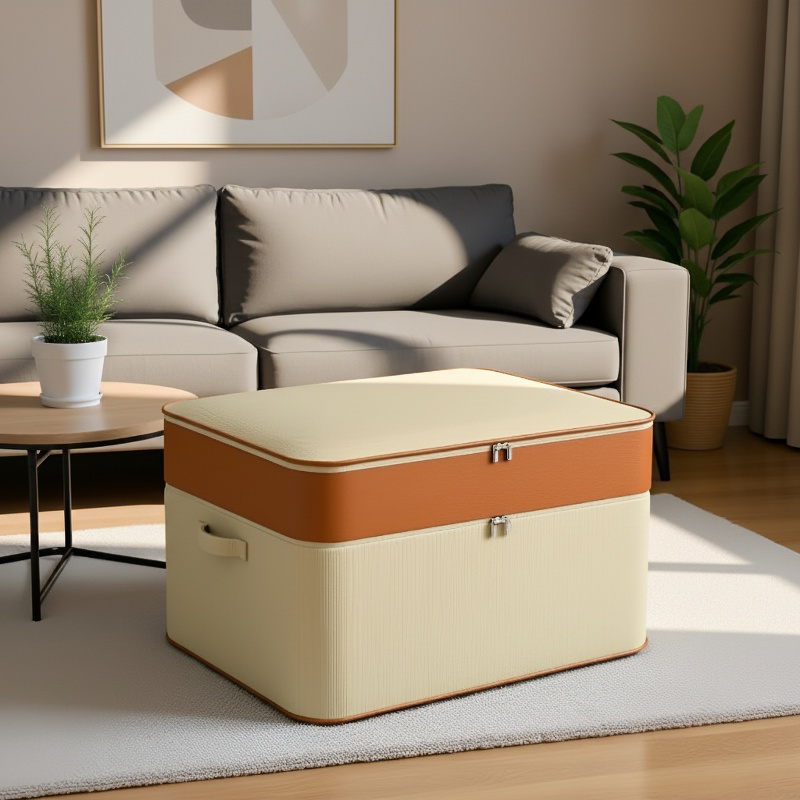 Non-woven Fabric Under-bed Storage Box for Clothes Organization