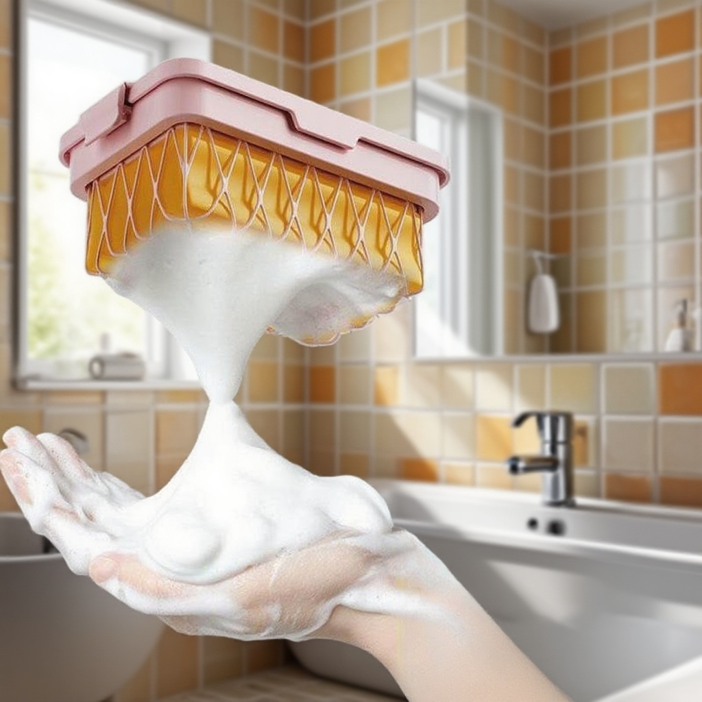 고탄망면 기포 비누통