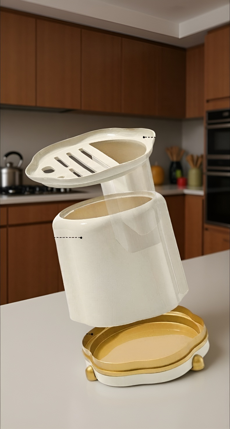 주방 인테리어에 어울리는 모던 디자인 수납 선반