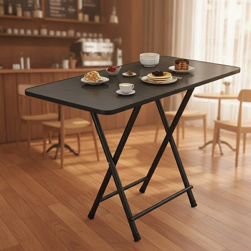Portable Folding Dining Table Student Study Desk Dormitory Multi-functional Table