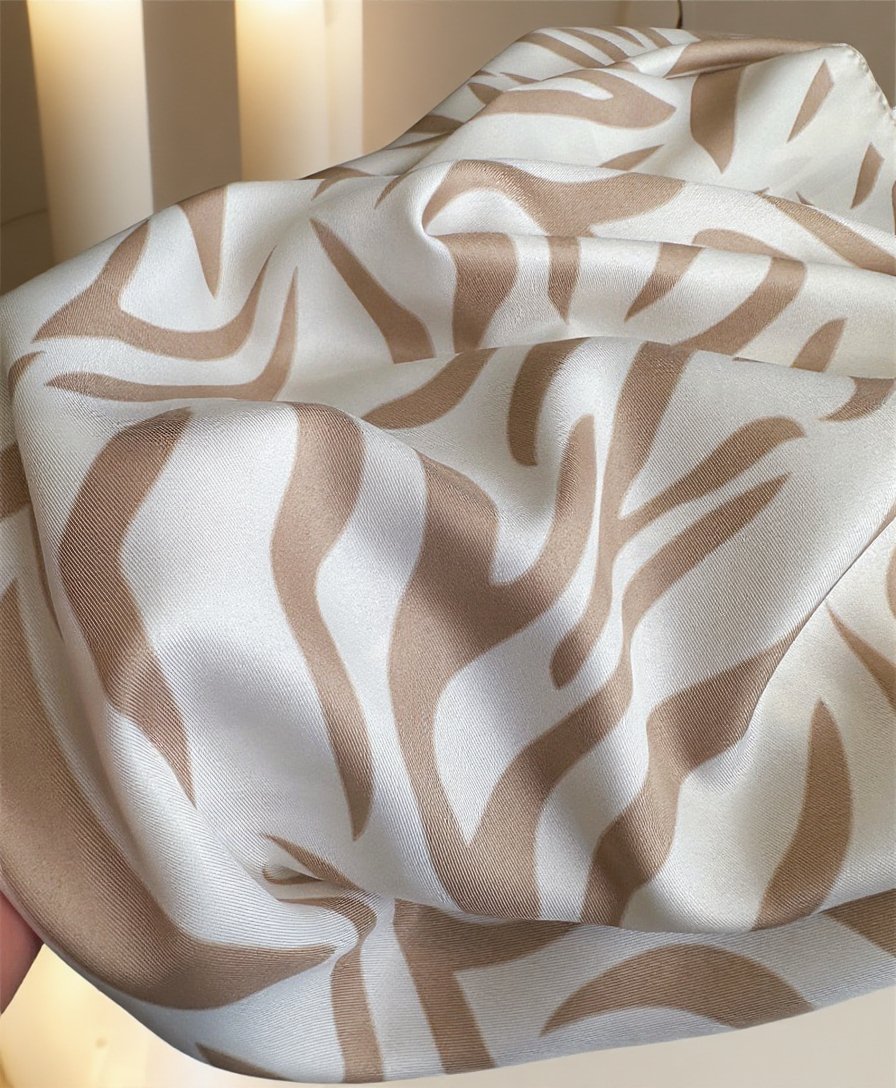 Fashionable scarf shawl styled with casual outfit