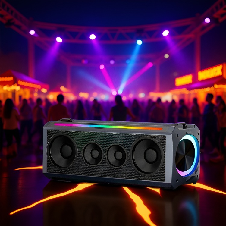 مكبر صوت بلوتوث محمول ولاسلكي عالي الطاقة