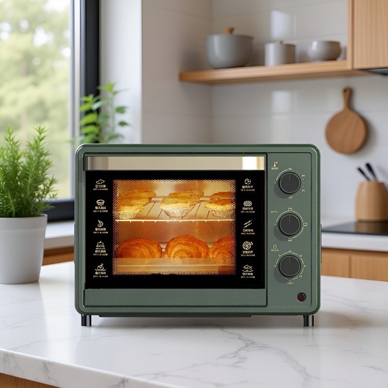 家庭用多機能スマートキッチン家電／3in1多機能電気オーブントースター朝食メーカー