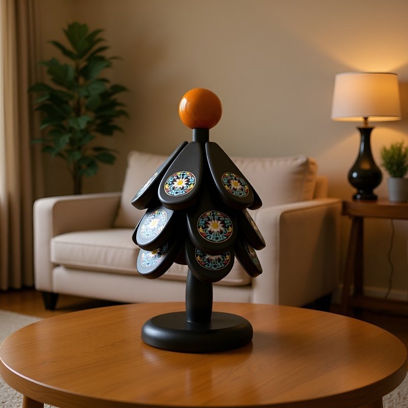 Posavasos de madera ecológico para bebidas