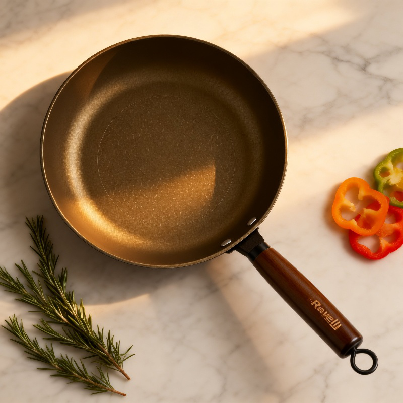 ロイヤルスター 高級チタンノンスティック省エネフライパン