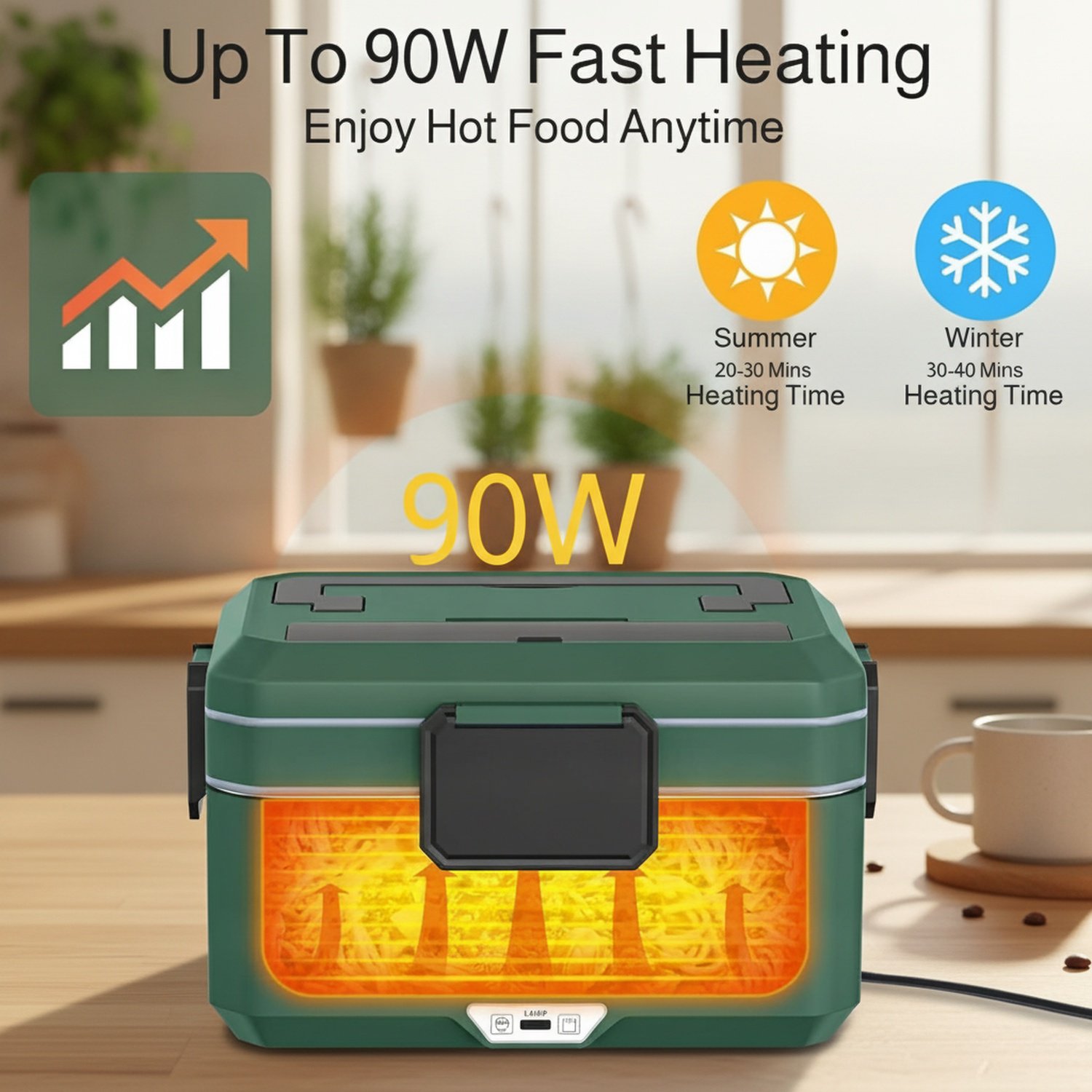 2.5L electric lunch box