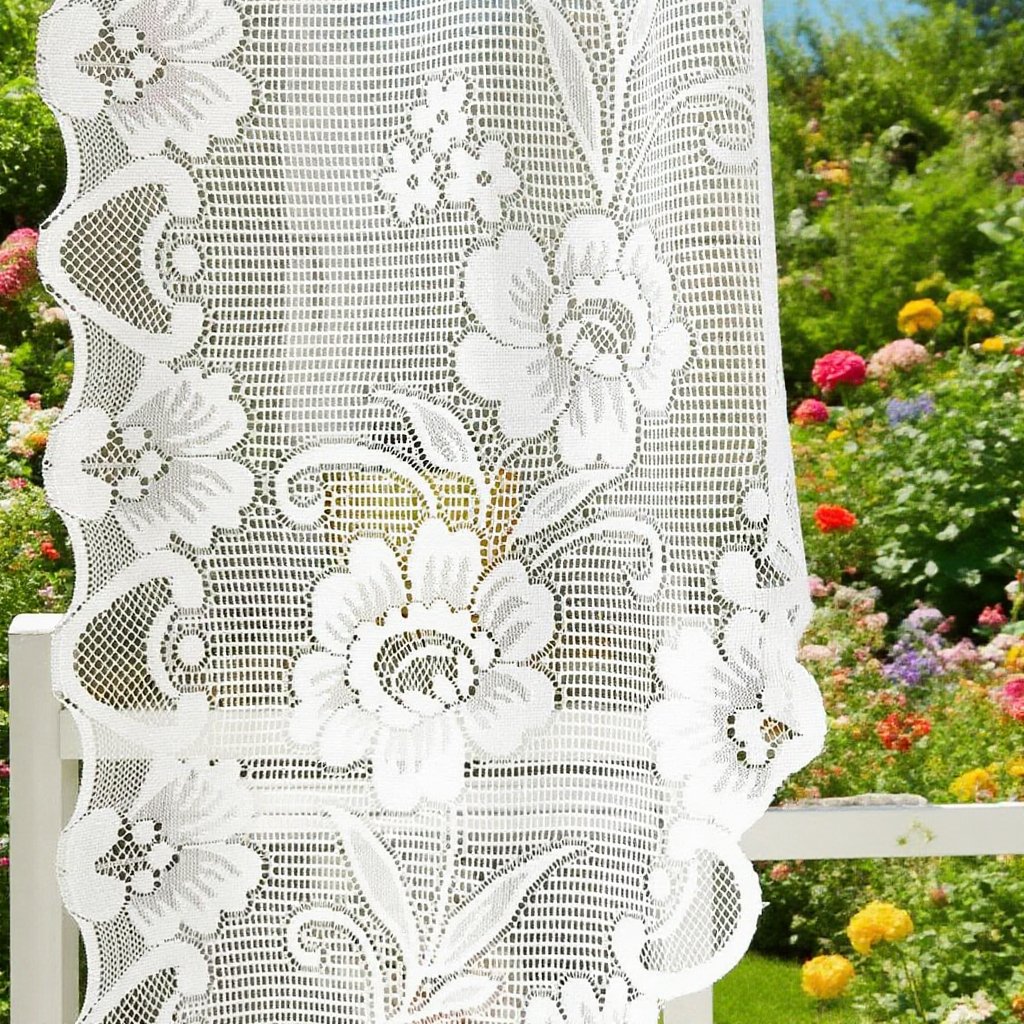 經編紗簾細緻紋理