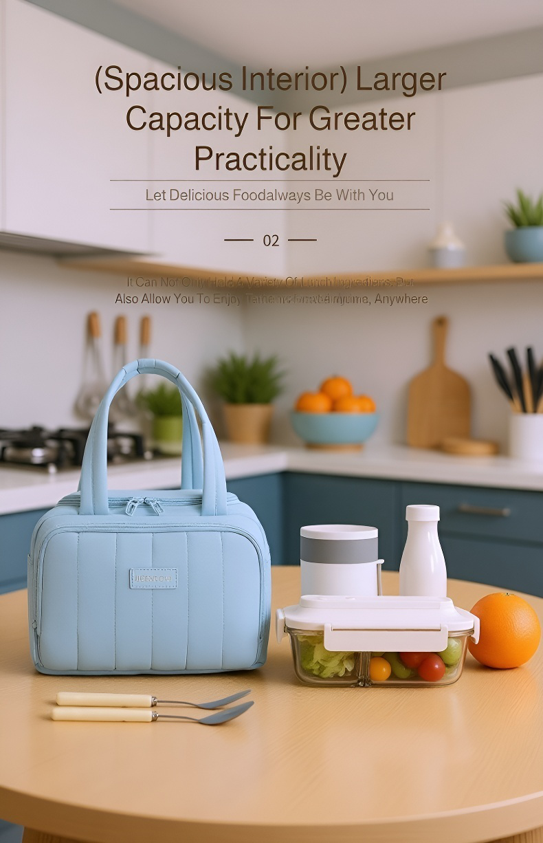 Reusable food storage bag for students