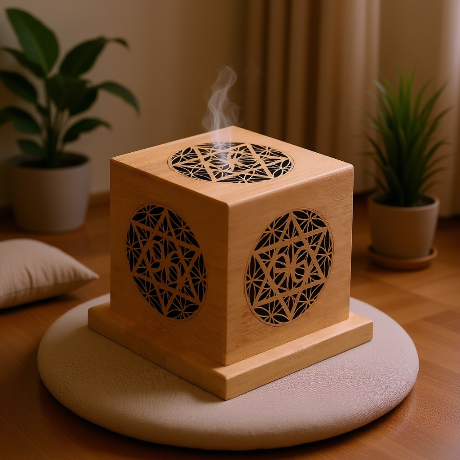 竹木製檀香盒