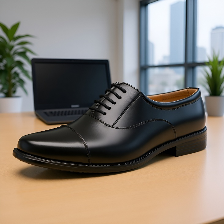 ビジネス・メンズ・トリプル・ポインテッド・ワーク・シューズ トリプル・ジョイント・フォーマル・シューズ カジュアルな革靴のつま先