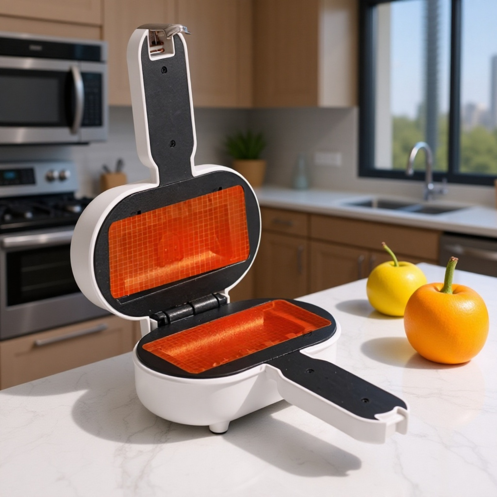 Easy breakfast preparation with multi-function kitchen gadget