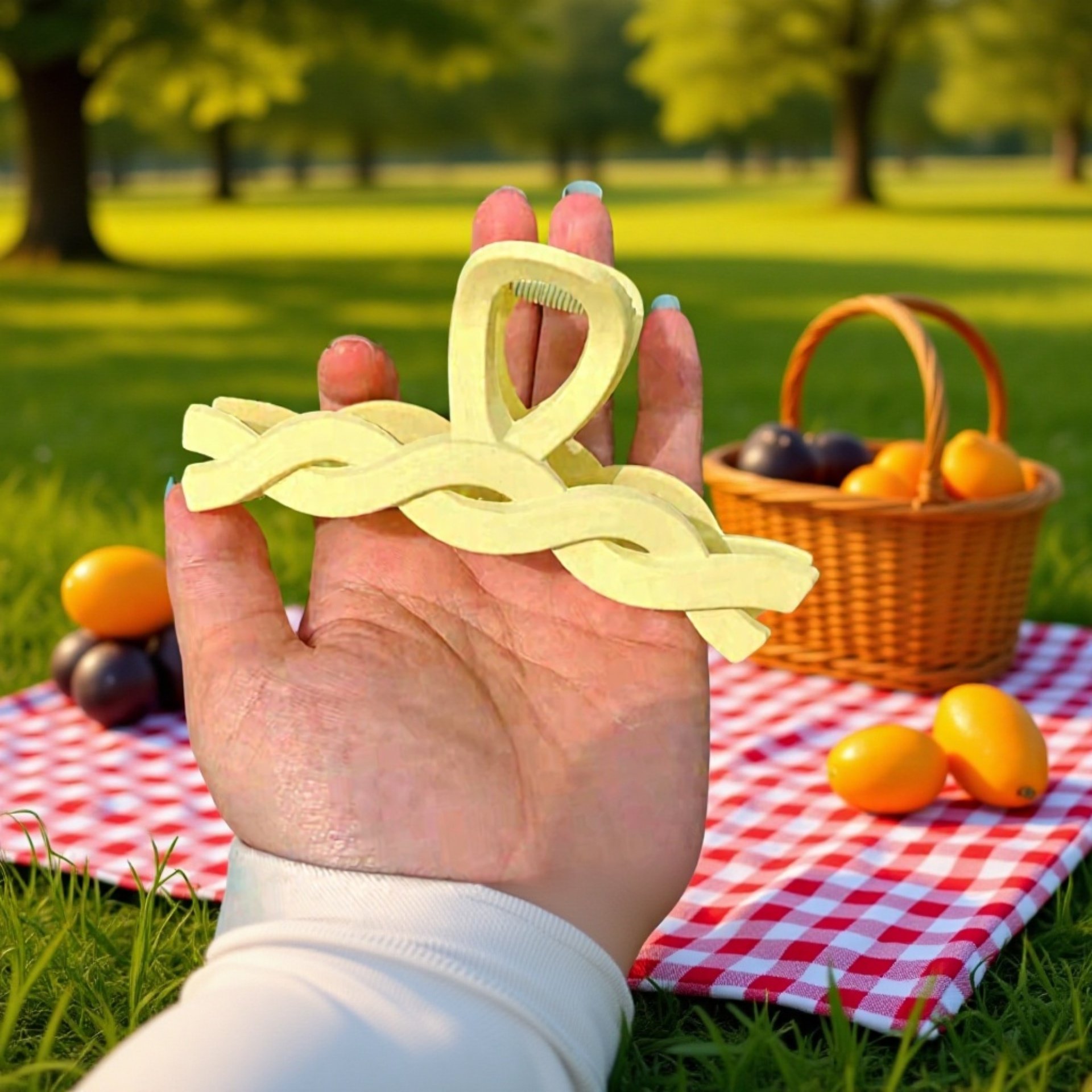 Vielseitige Haarklammer für verschiedene Haarstyles