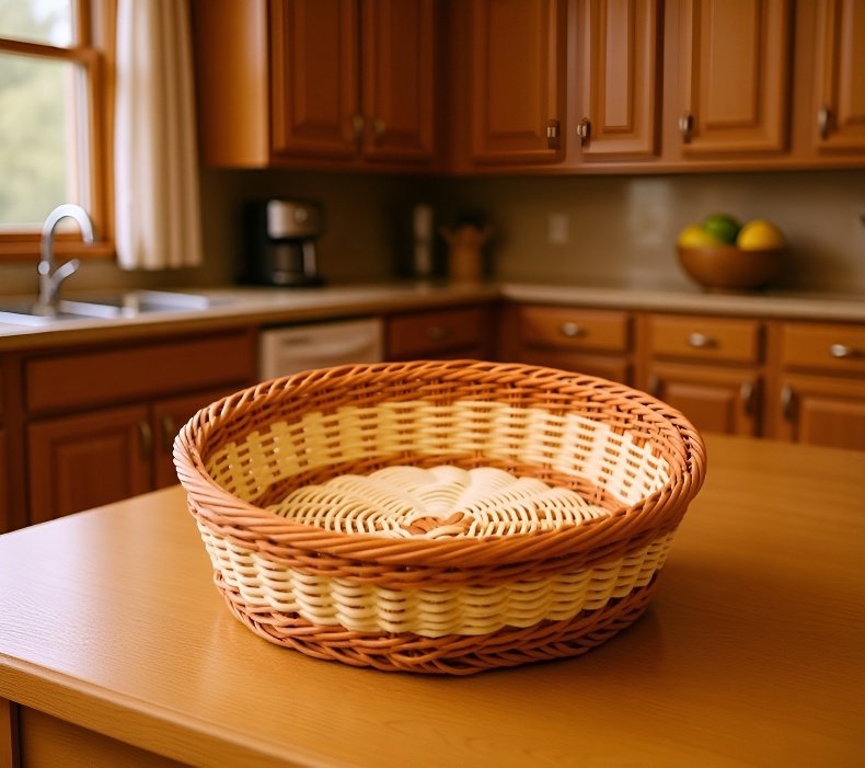 침실 인테리어에 어울리는 라탄 바구니