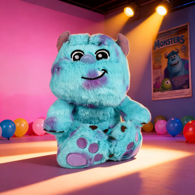 발광 뮤직 설리번 봉제 인형