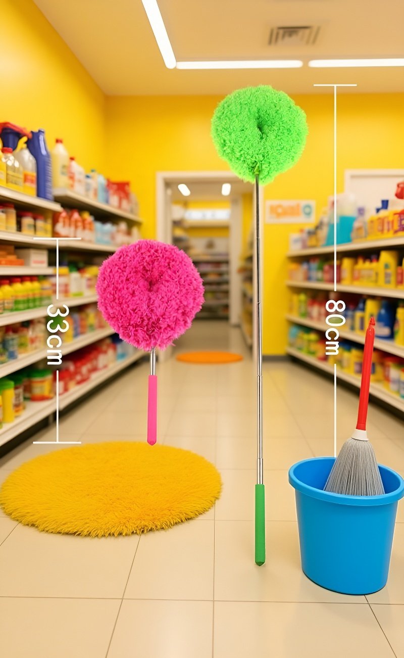 منفضة ريشة تنظف المراوح والأثاث