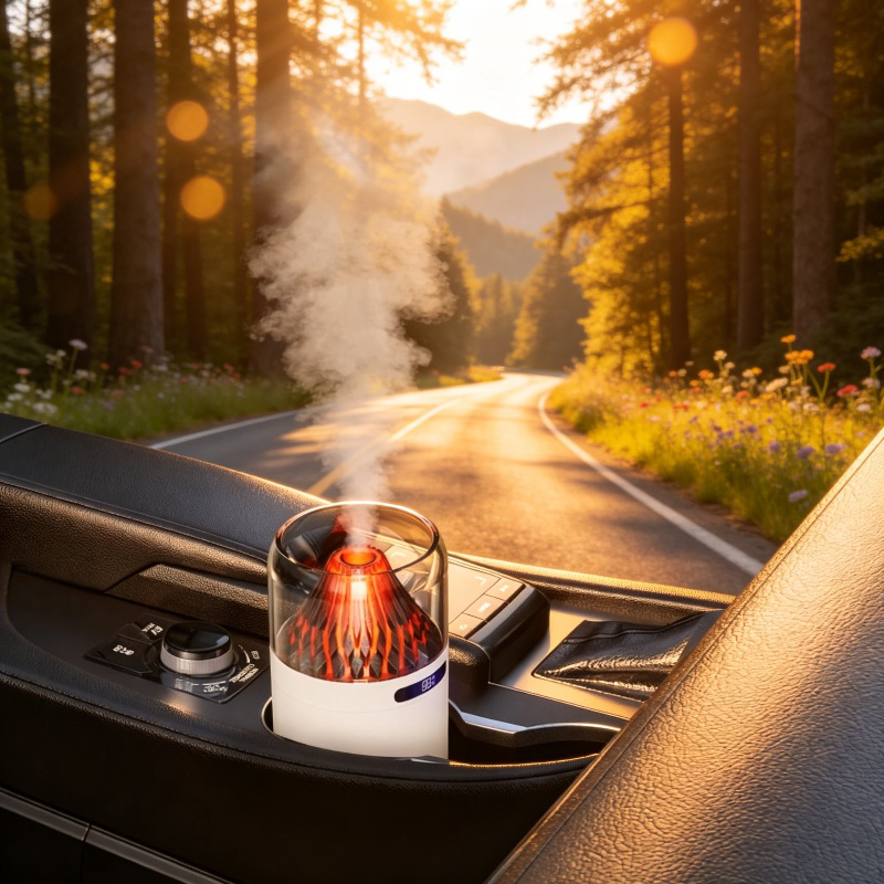 Silent Desktop Humidifier for Home and Office with Aromatherapy Function