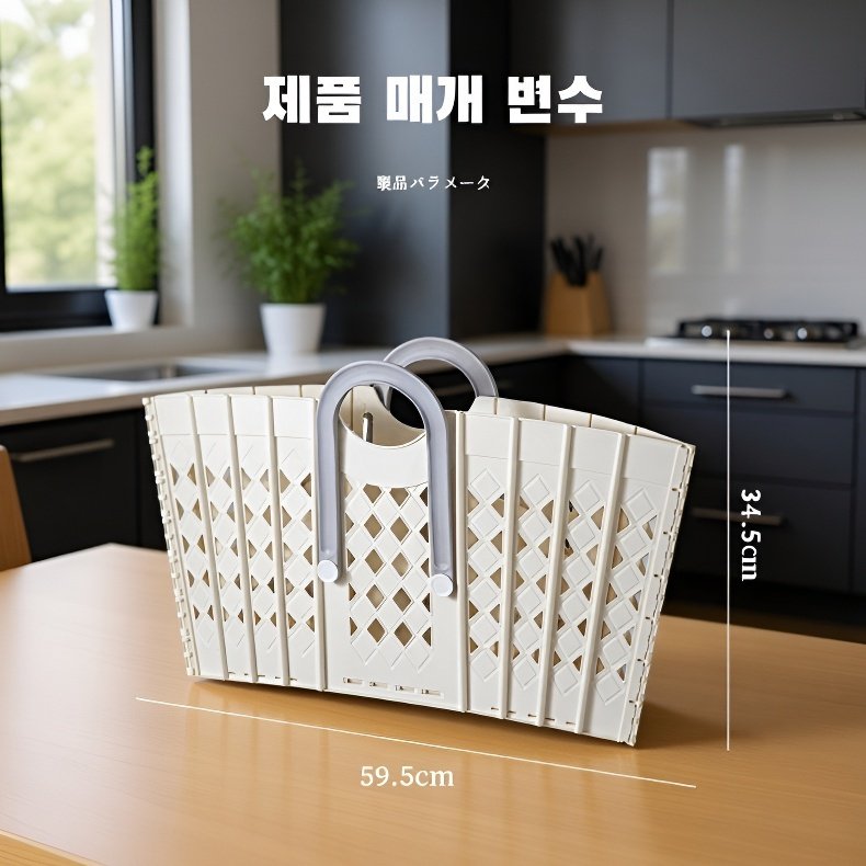 접이식 빨래 바구니 벽걸이 장난감 쓰레기통 빨래 수납 바구니