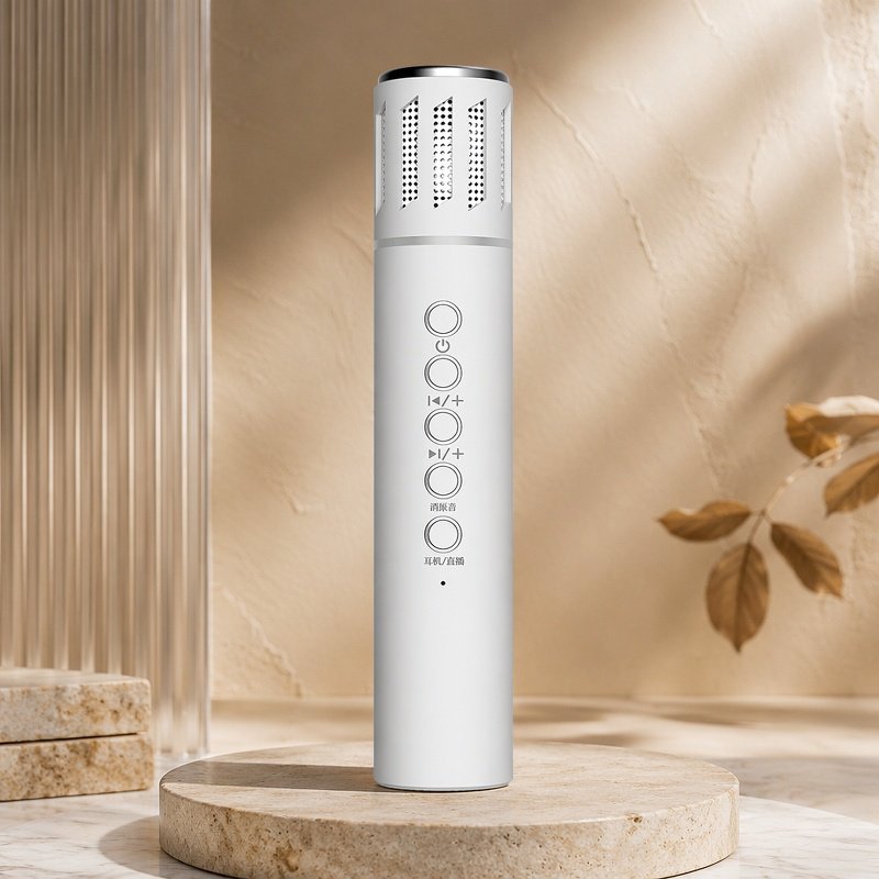 Micrófono inalámbrico con altavoz Bluetooth todo en uno