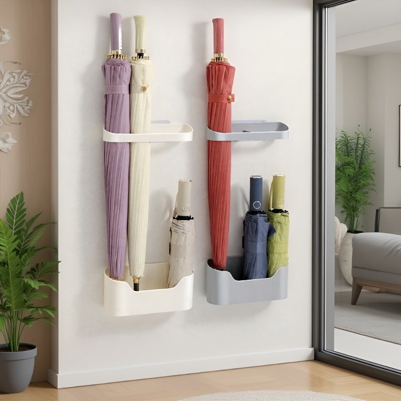 우산 벽걸이형 수납 선반