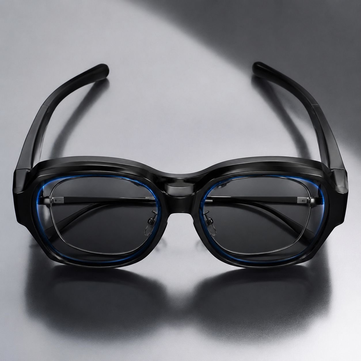 Hochwertige Sonnenbrille mit Korrekturgläsern für Damen