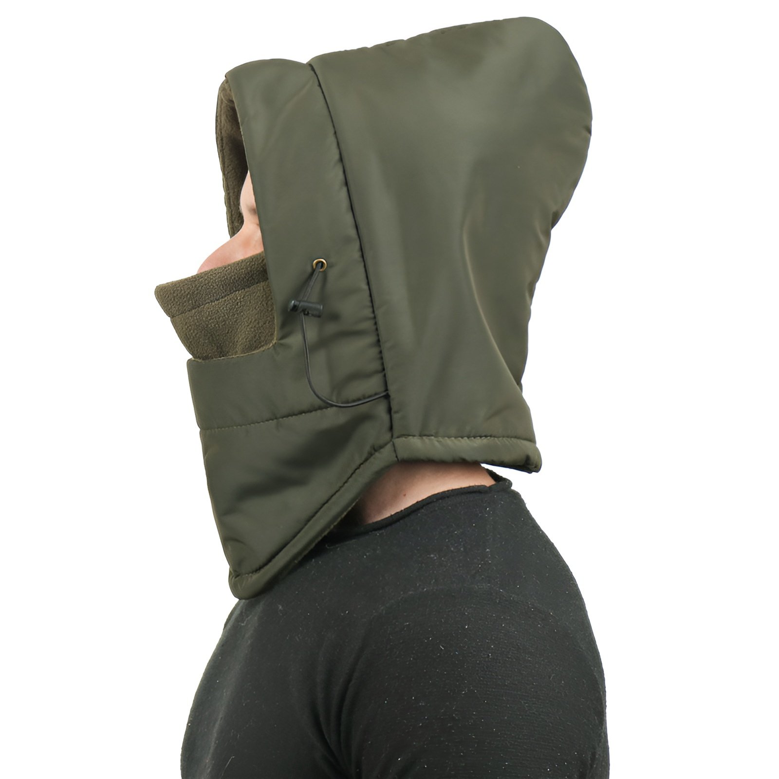 Winddichte Fleece-Kapuze für Outdoor und Winter