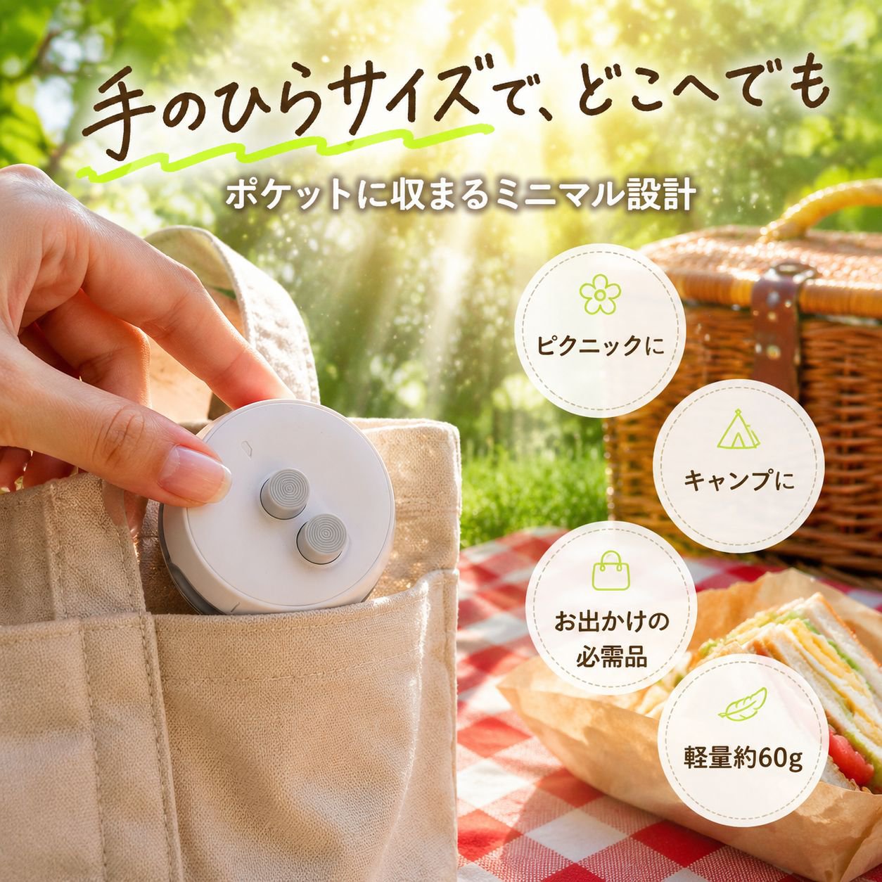 ミニ携帯充電シーラー 家庭用食品保存機