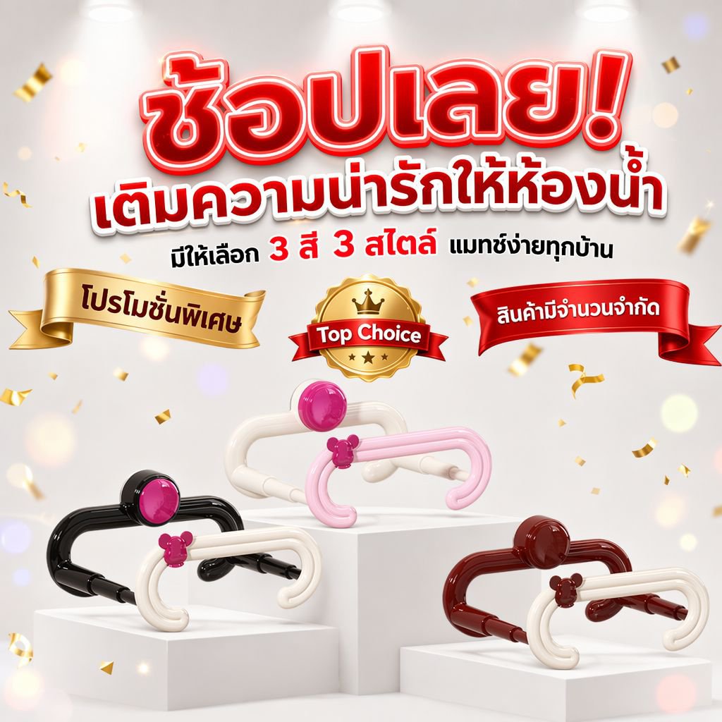 ที่แขวนกะละมังห้องน้ำ แบบติดผนังดูดสูญญากาศ ไม่ทิ้งรอย ปรับขยายได้