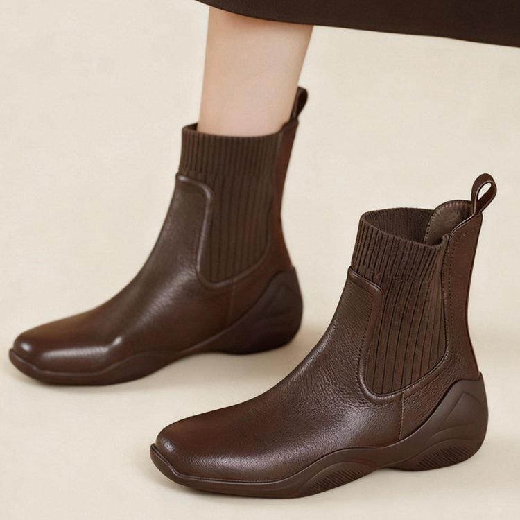 Emiwalk 秋冬用エラストメアソックスブーツ