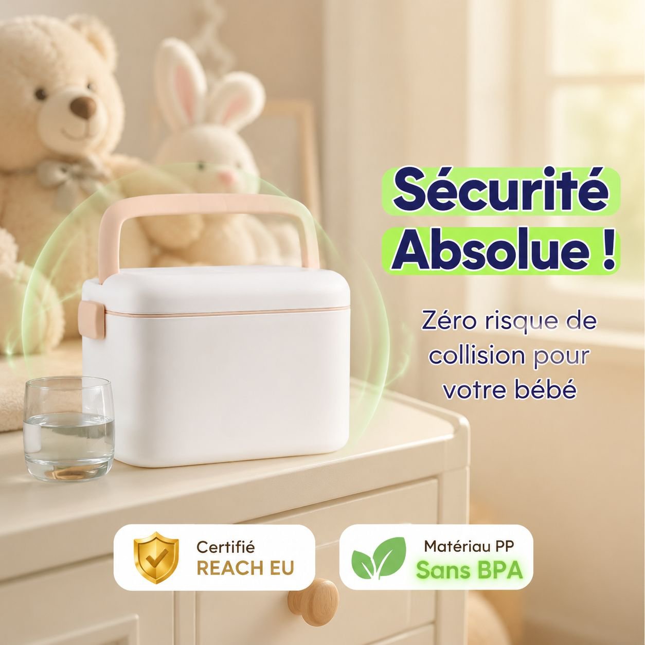 Boîte à médicaments grande capacité