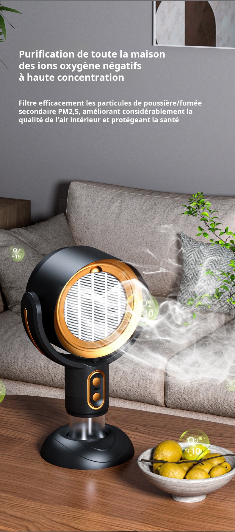 Hotte mini design pour camping et barbecue