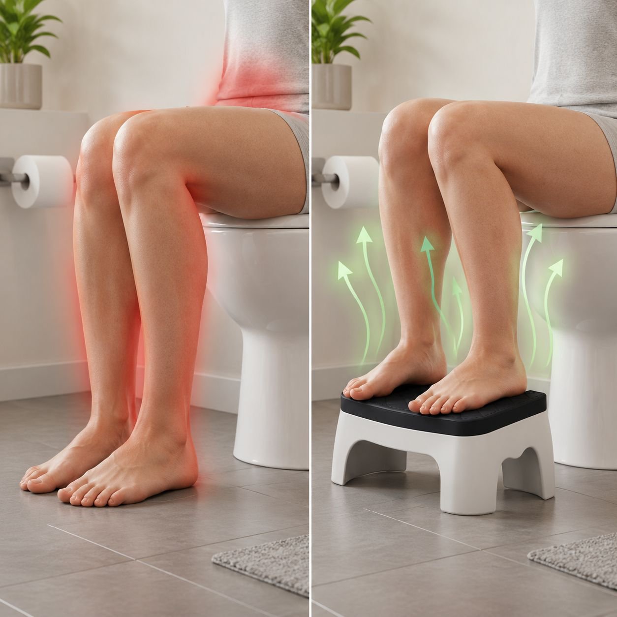 Sicherer Kinderhocker für Toilette und Waschbecken