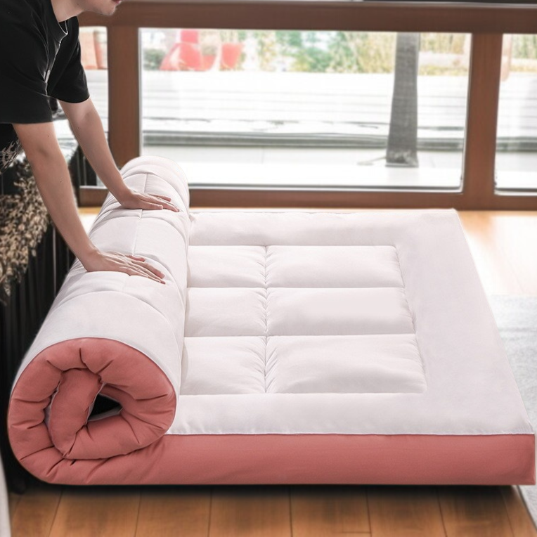 콩 섬유로 만든 쿠션 매트리스 질감 상세