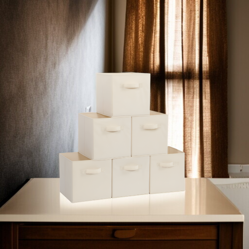 布製収納ボックス 折りたたみ式 衣類収納 ワードローブ用