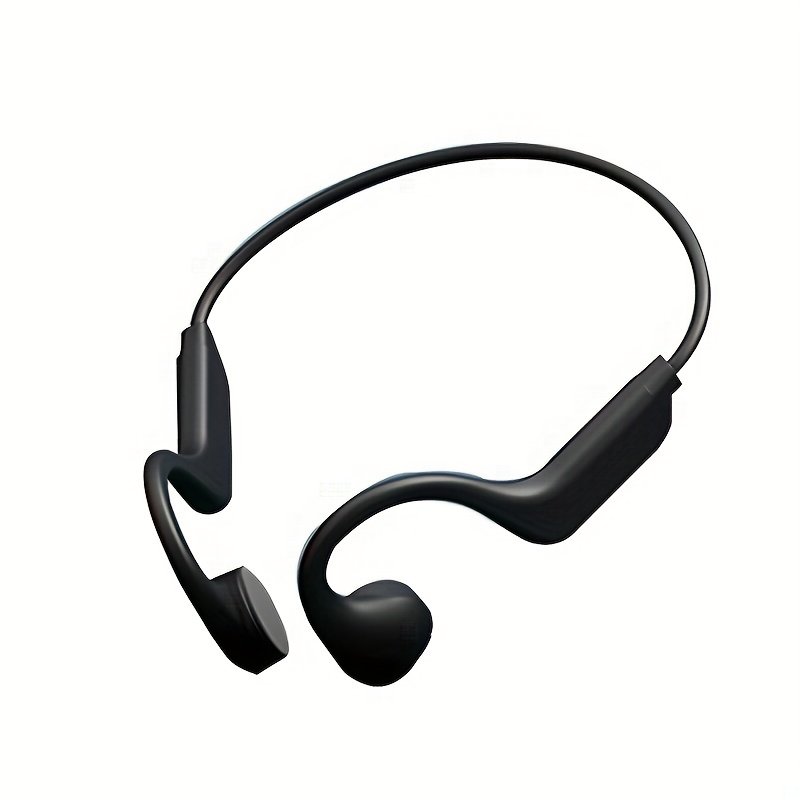 Auriculares inalámbricos de conducción ósea, diseño abierto, sensor dual