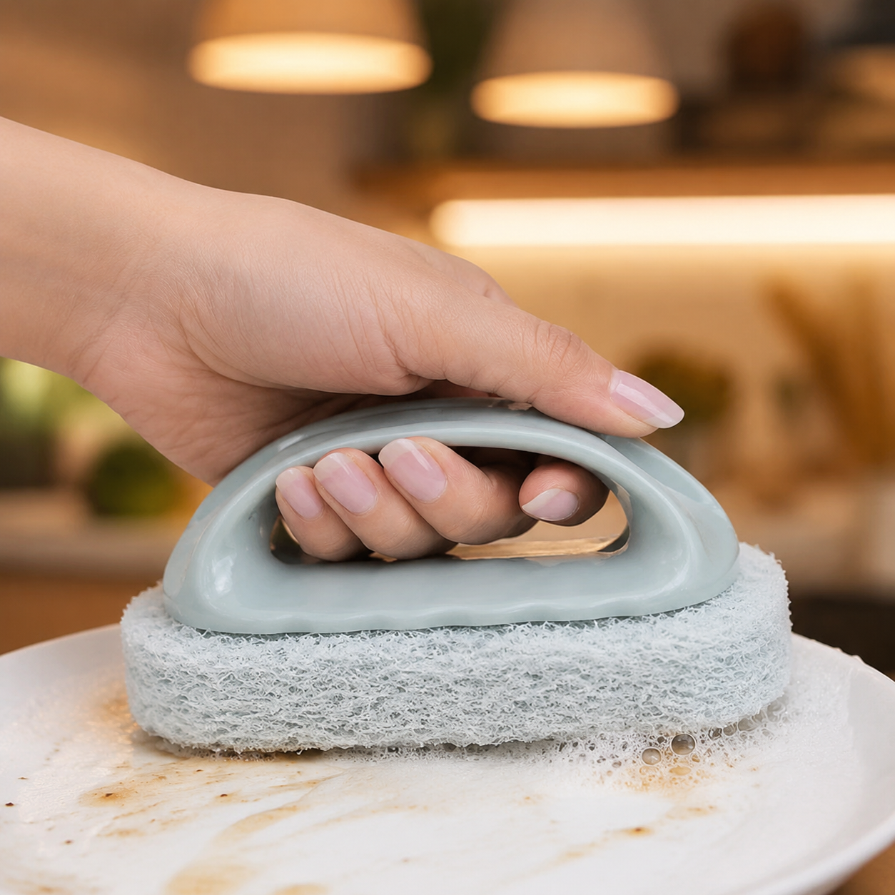 バスタブクリーニングに最適なブラシの使い方