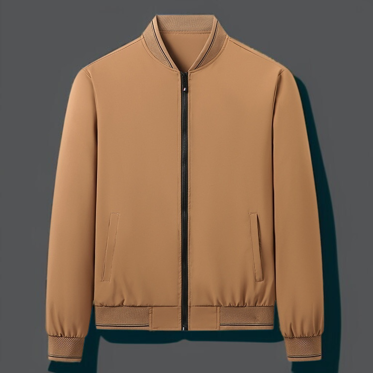 봄 아우터로 활용 가능한 남성 재킷 착용 예시