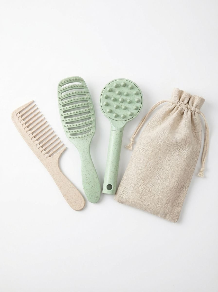 Vierteiliges Haarkamm-Styling-Set für Damen