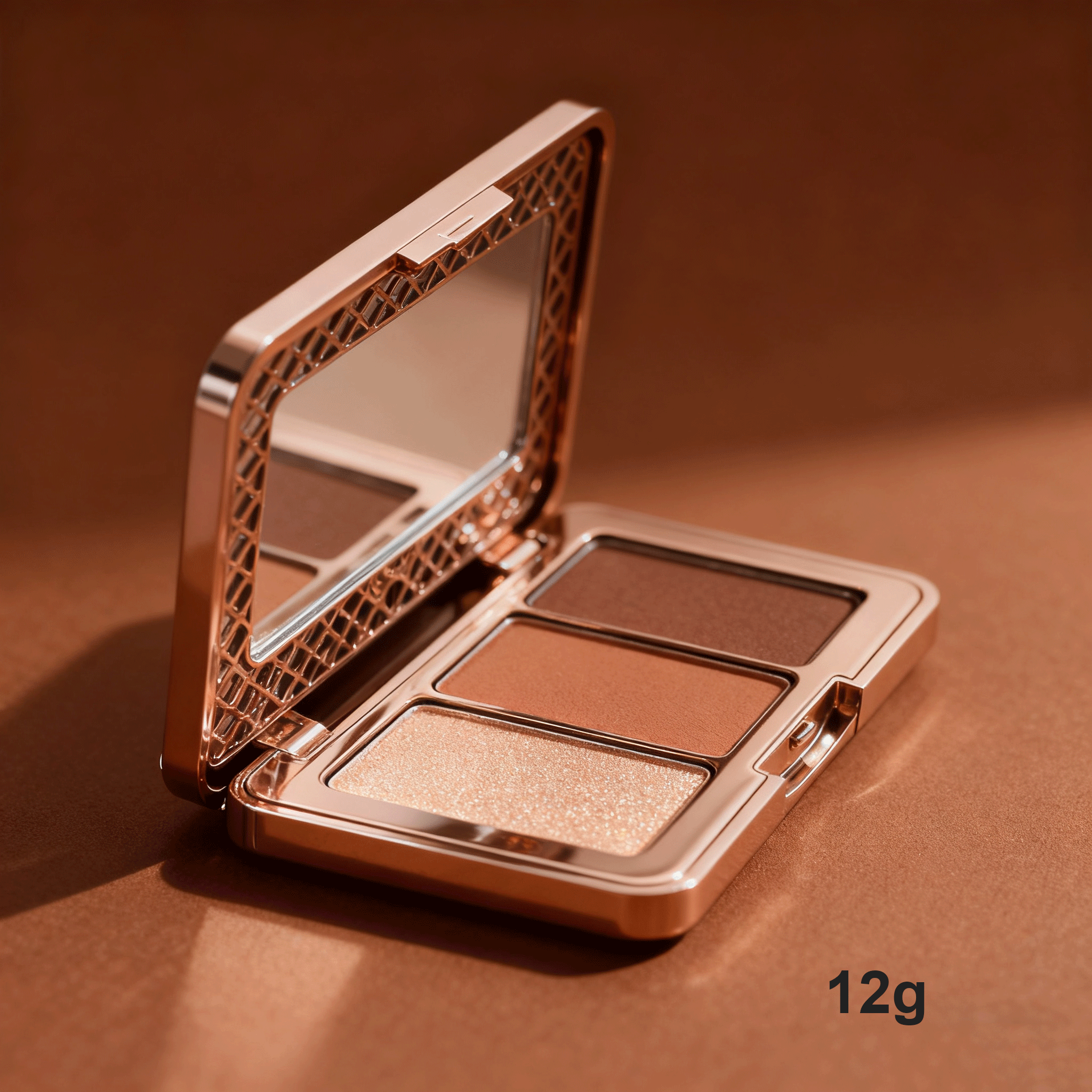 พาเลตต์อายแชโดว์สามสีดีไซน์ทันสมัย