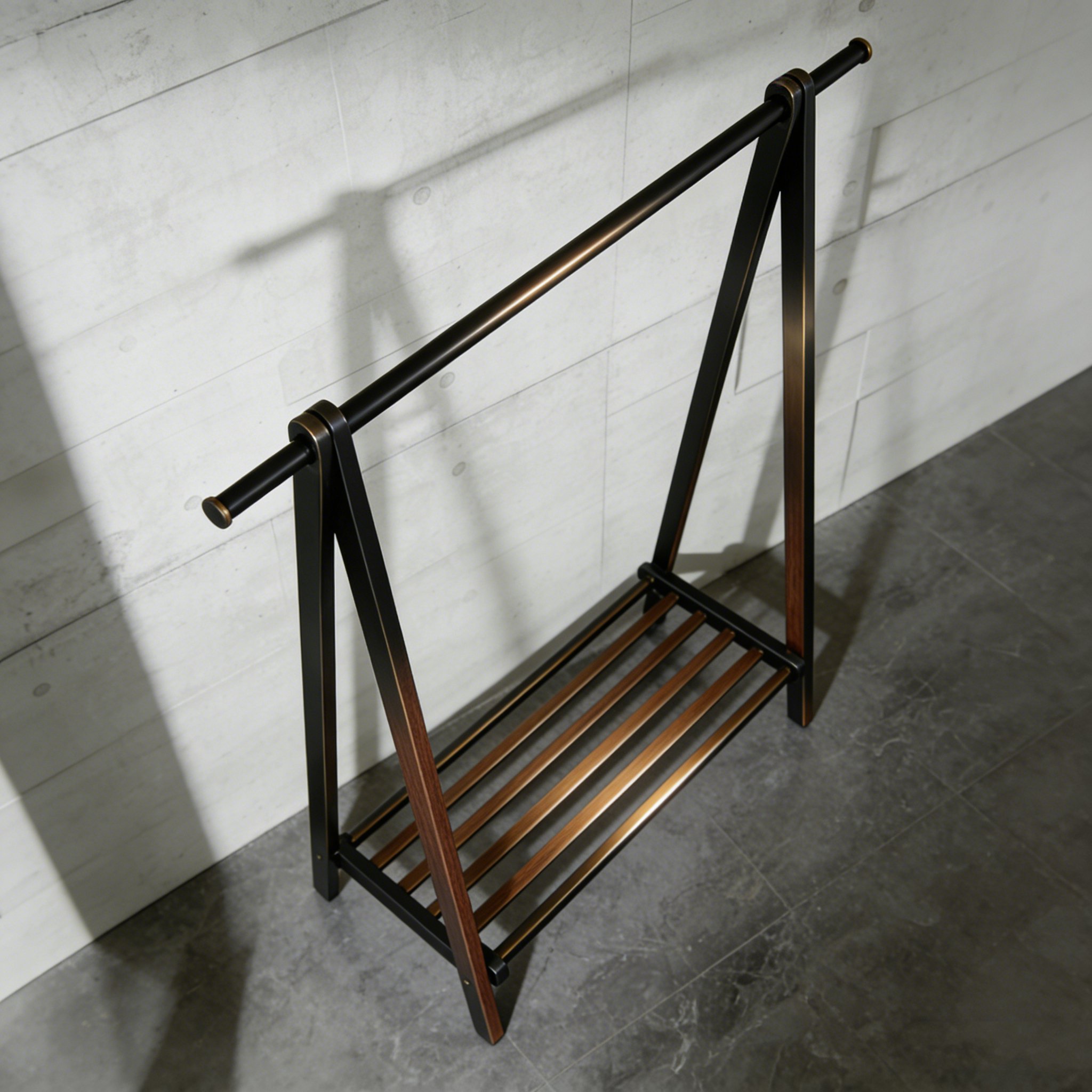 多機能ハンガーで衣類を効率的に収納