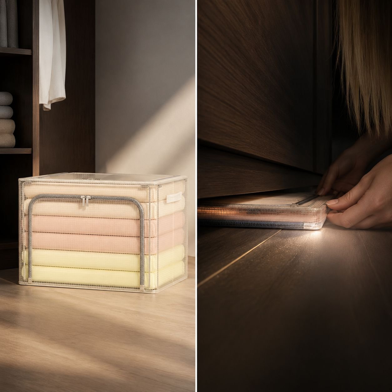 Organisateur de vêtements en tissu, imperméable et anti-humidité