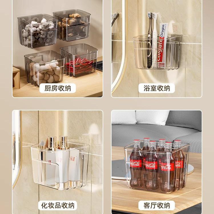 رف تخزين مطبخي معلق للجدار للبصل والثوم والزنجبيل