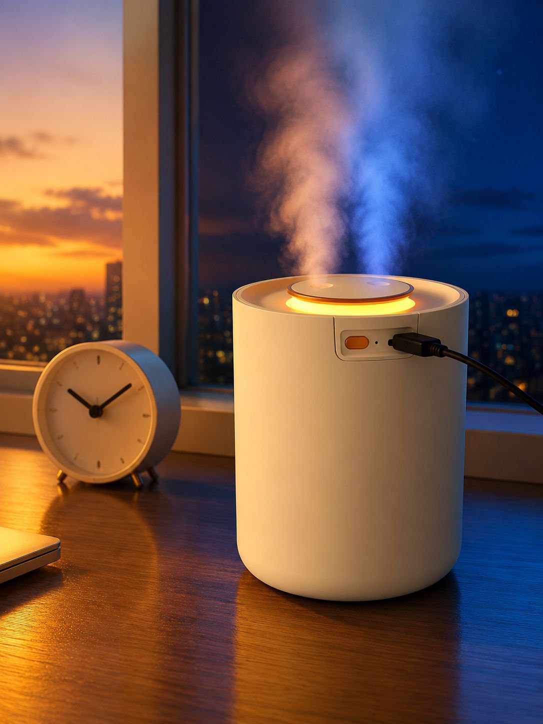 Adorable desktop humidifier for small spaces