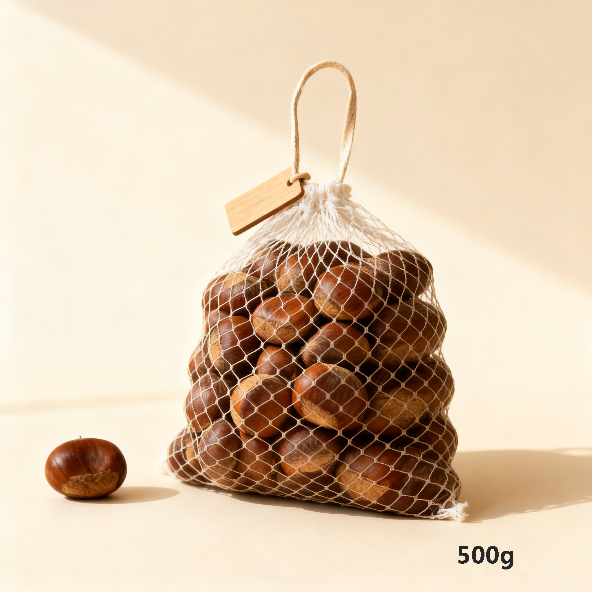 Sladké pečené kaštany 500g v balení